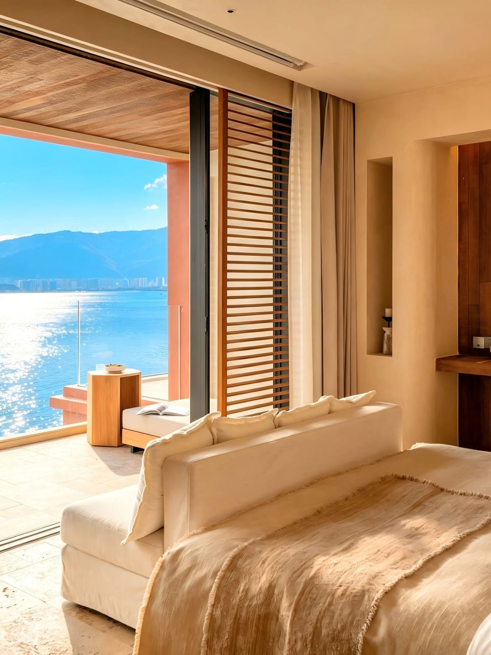 Classic Double Room, Patio, Sea View | View from room