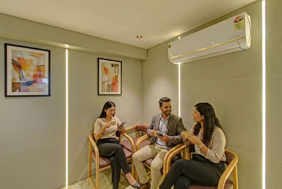 Lobby sitting area