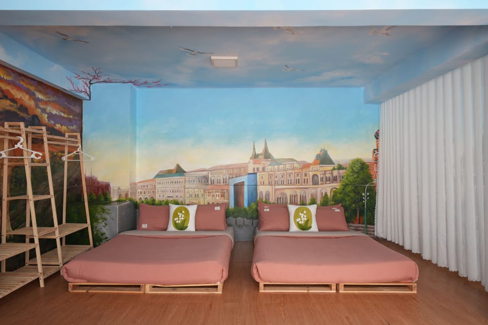 Family Studio, Balcony, Hill View | Desk, laptop workspace, blackout drapes, free WiFi