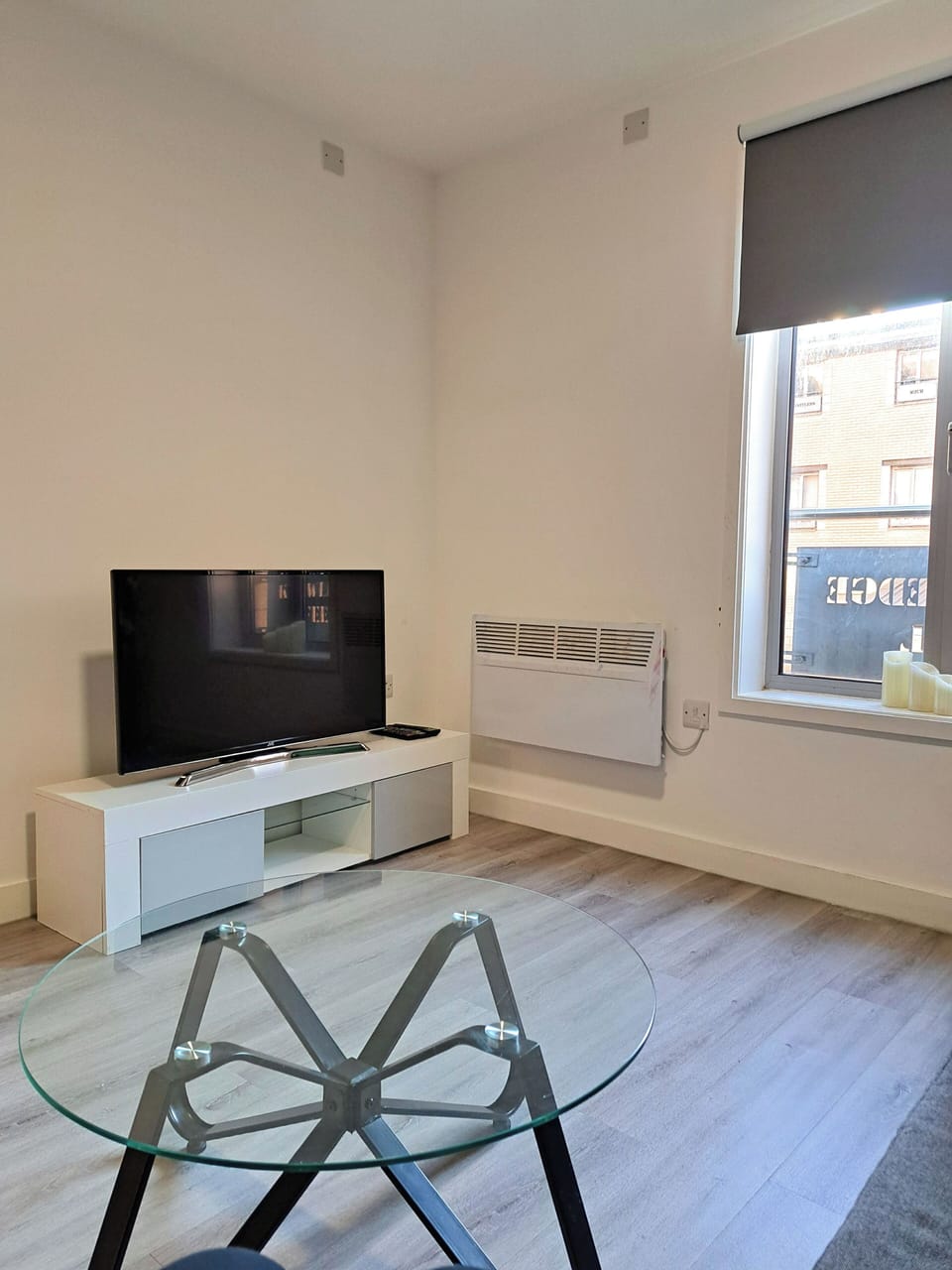 Basic Apartment | Living area | 40-inch LCD TV with satellite channels