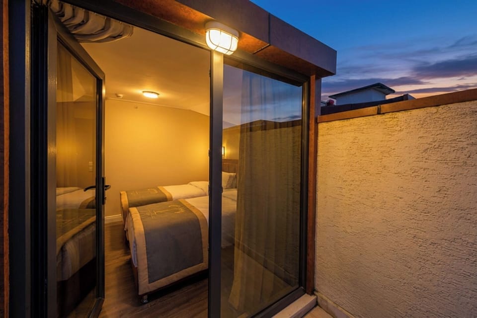 Deluxe Double or Twin Room, Smoking, City View | Premium bedding, in-room safe, WiFi (free), bed sheets