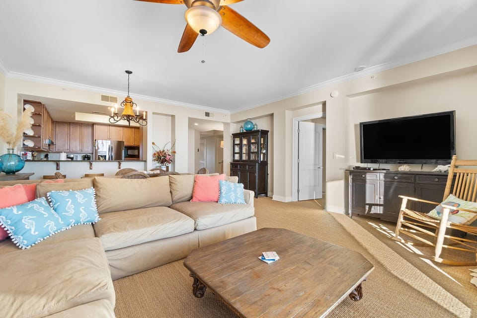 Condo, Multiple Beds (Indigo East 1402) | Living area