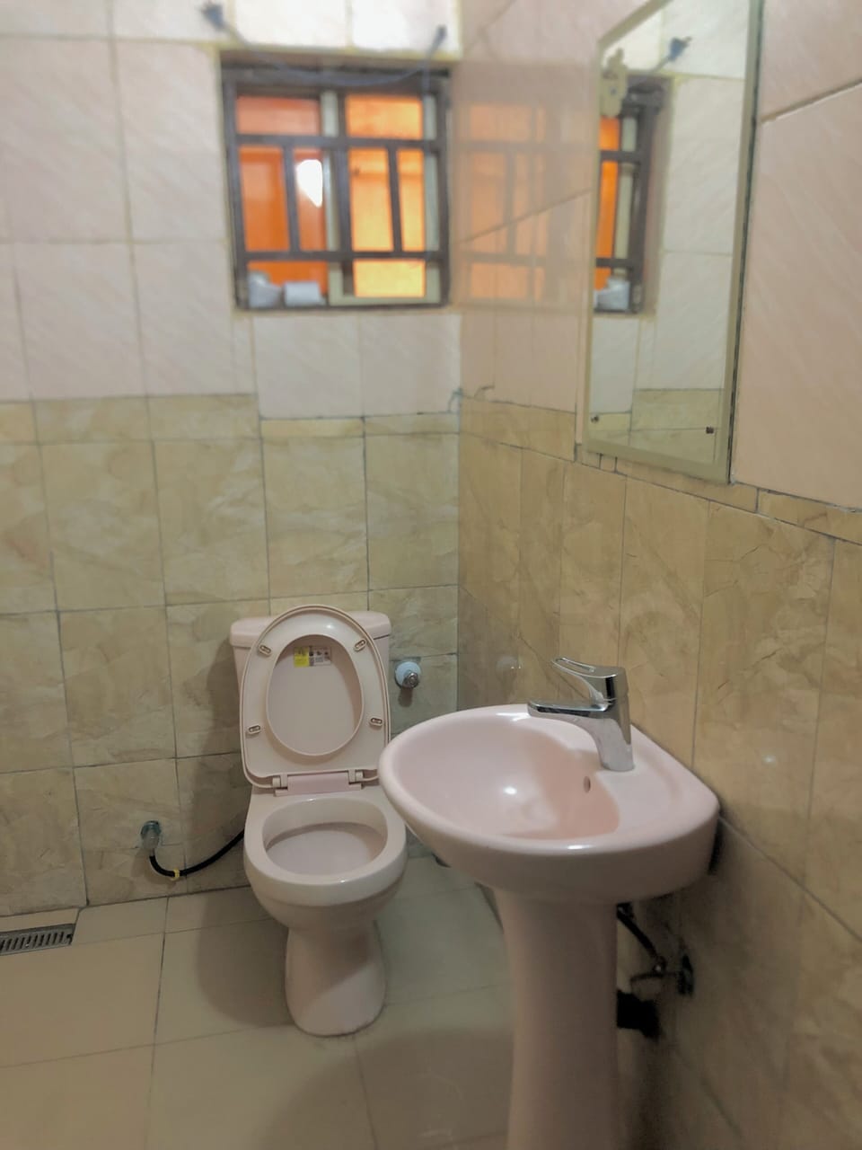 Towels, soap, toilet paper