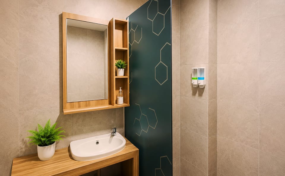Deluxe Triple Room, Non Smoking | Bathroom