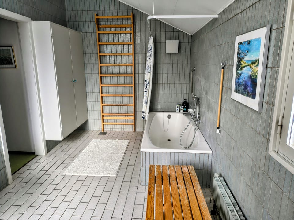 Luxury Double Room, Lake View | Bathroom | Hair dryer