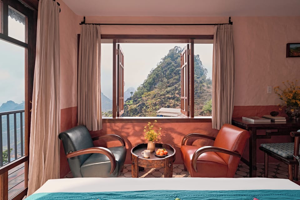 Deluxe Double Room, Balcony, Mountain View | View from room
