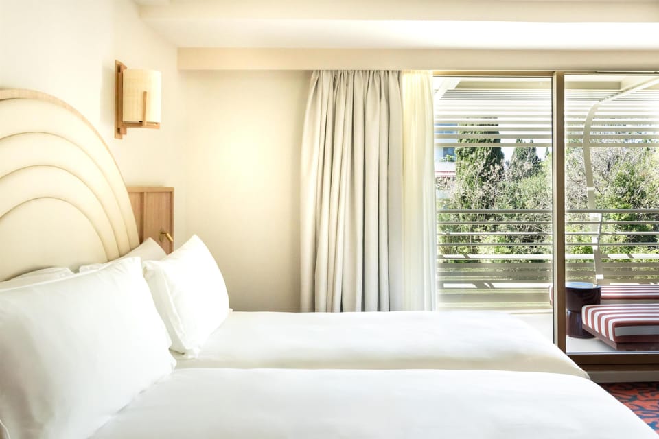 Room, 2 Twin Beds, Garden View | Premium bedding, pillowtop beds, minibar, in-room safe