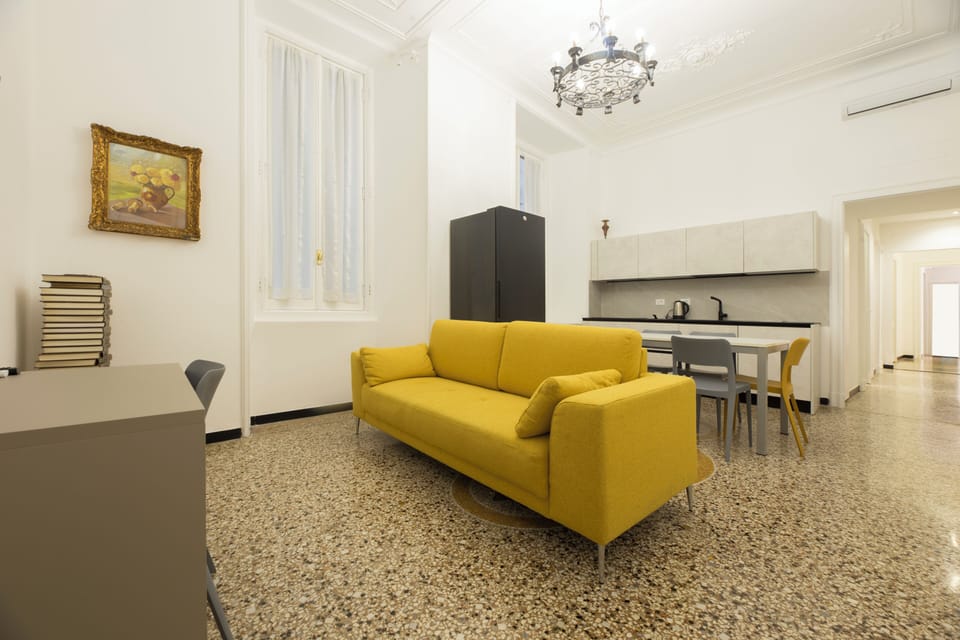 Apartment, 5 Bedrooms, Balcony | Living area | 32-inch Smart TV with cable channels