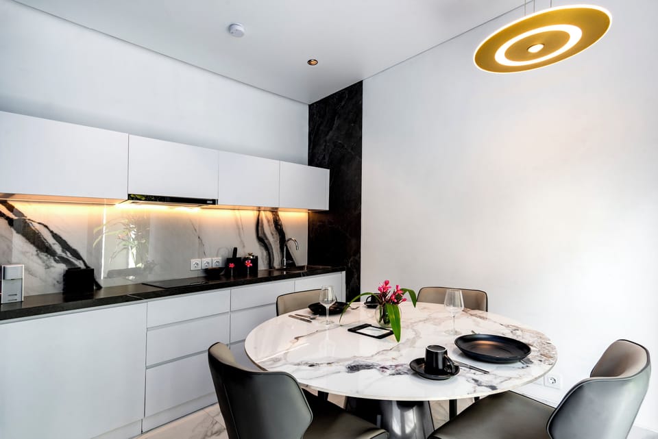 Luxury Villa, 1 King Bed, Private Pool | Living area