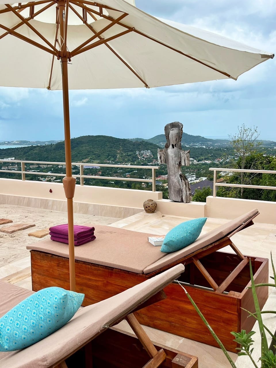 Deluxe Villa, Sea View | Terrace/patio