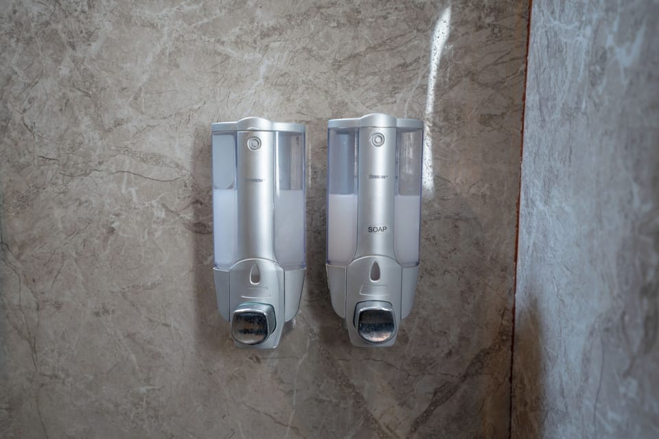 Superior Room, Patio, Pool View | Bathroom | Shower, rainfall showerhead, free toiletries, towels