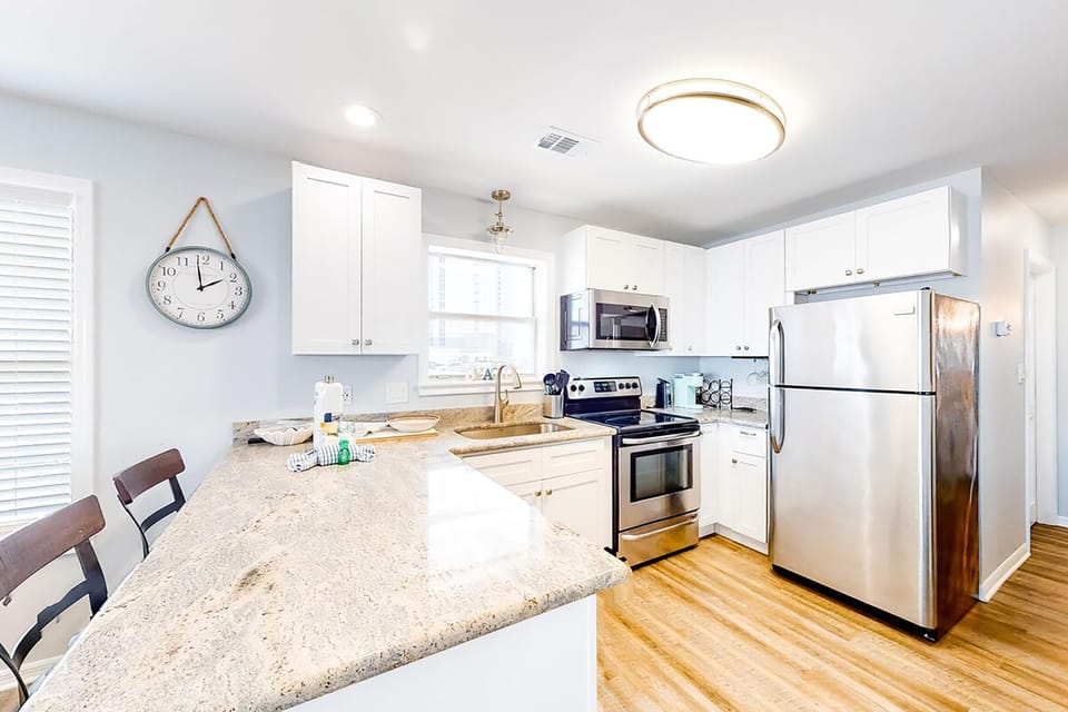 Condo, Multiple Beds (St. Martin Beachwalk Villas 231) | Private kitchen