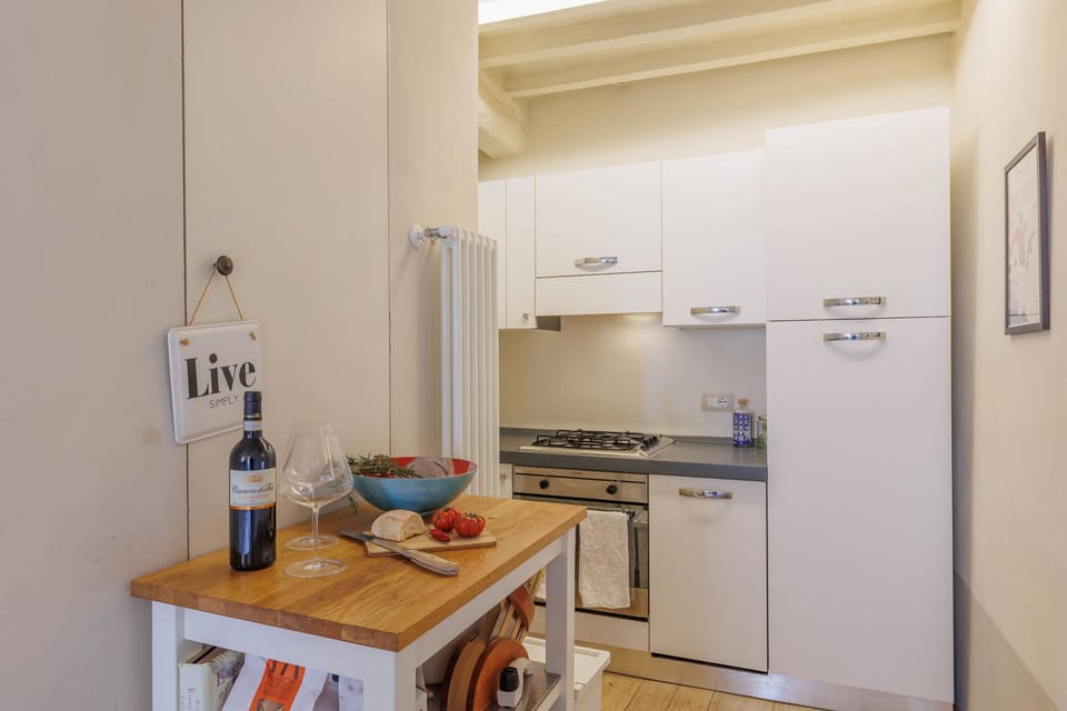 Apartment (1 Bedroom) | Private kitchen | Fridge, oven, stovetop, dishwasher