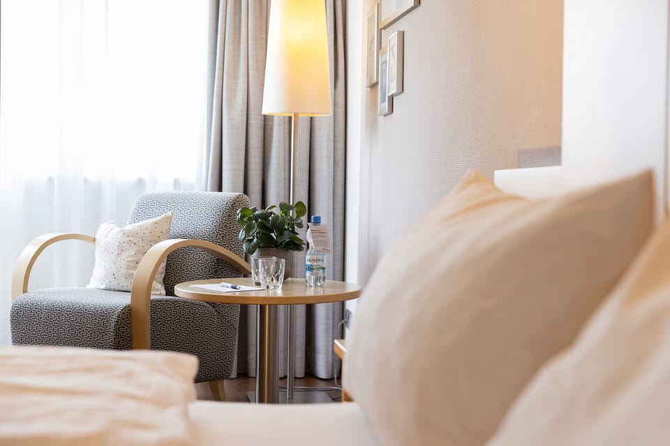 Classic Double Room, Balcony | In-room safe, desk, free WiFi, bed sheets
