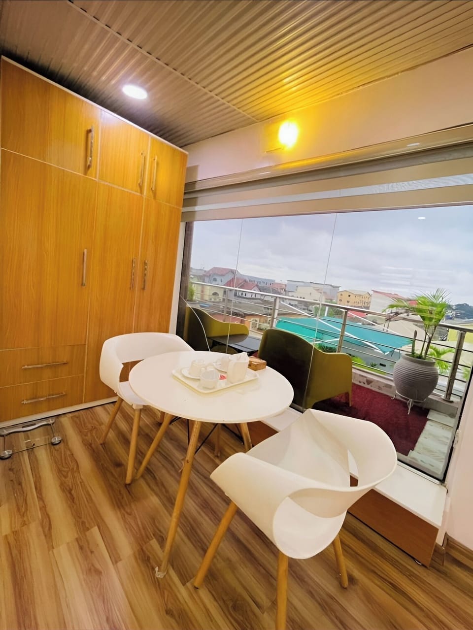 Standard Apartment, Balcony, City View | Balcony