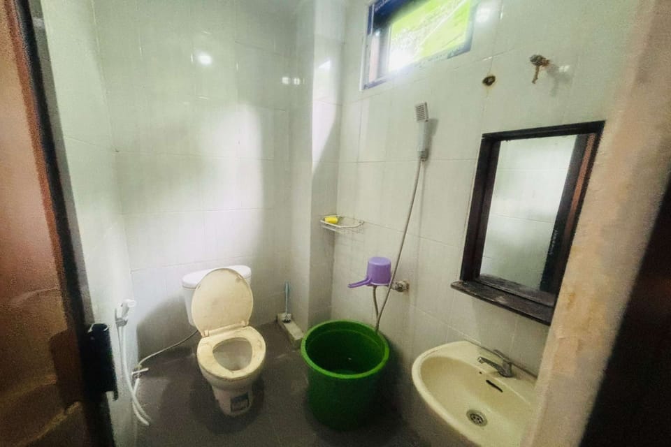 Deluxe Double Room | Bathroom | Shower, rainfall showerhead, towels