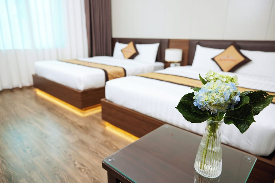 Family Double Room | Desk, blackout drapes, free WiFi, bed sheets