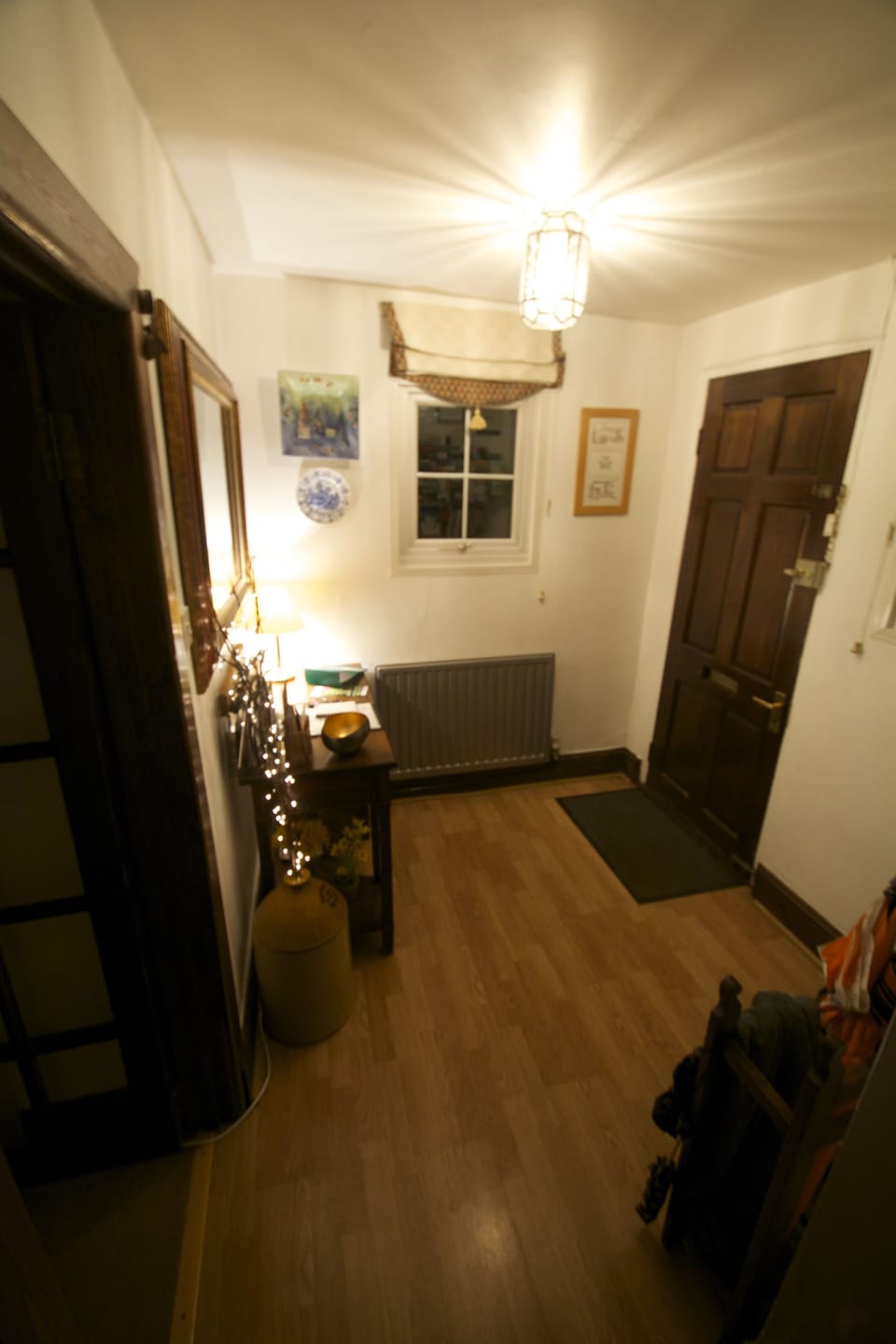 Interior entrance
