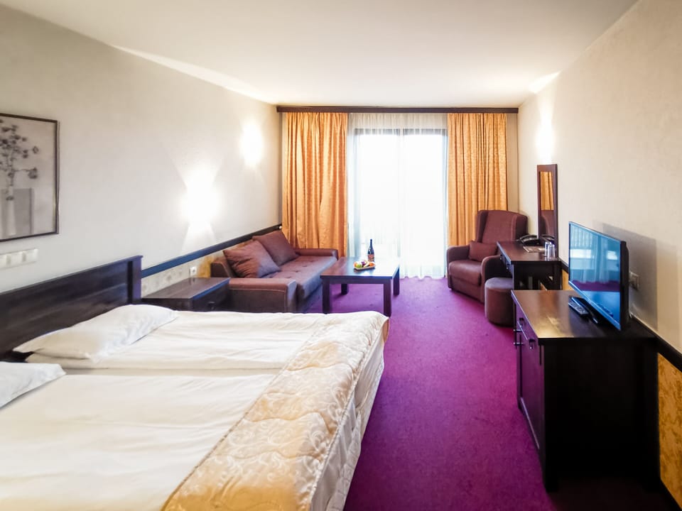 Standard Double Room, Balcony | Desk, soundproofing, iron/ironing board, free cribs/infant beds