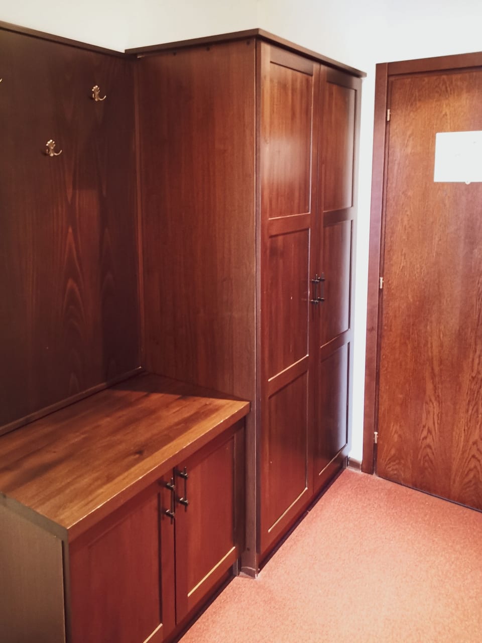 Desk, soundproofing, iron/ironing board, free cribs/infant beds