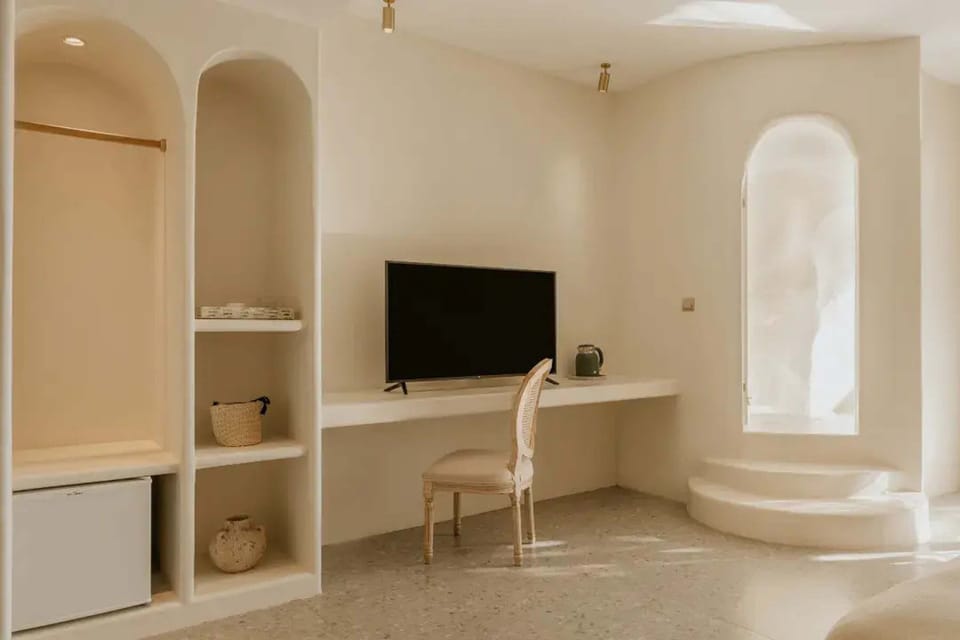 Classic Double Room, Sea View | Down comforters, minibar (free items), desk, laptop workspace