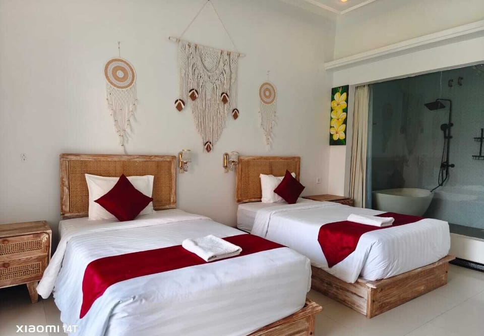 Basic Twin Room, Sea View | Spa