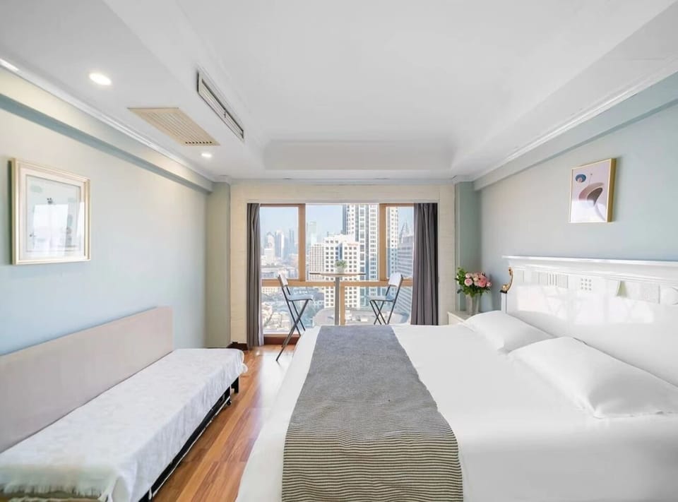 Business Twin Room, City View | View from room