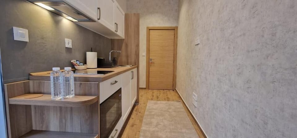 Deluxe Studio Suite, Non Smoking, Private Bathroom | Private kitchen | Microwave, oven, stovetop, electric kettle