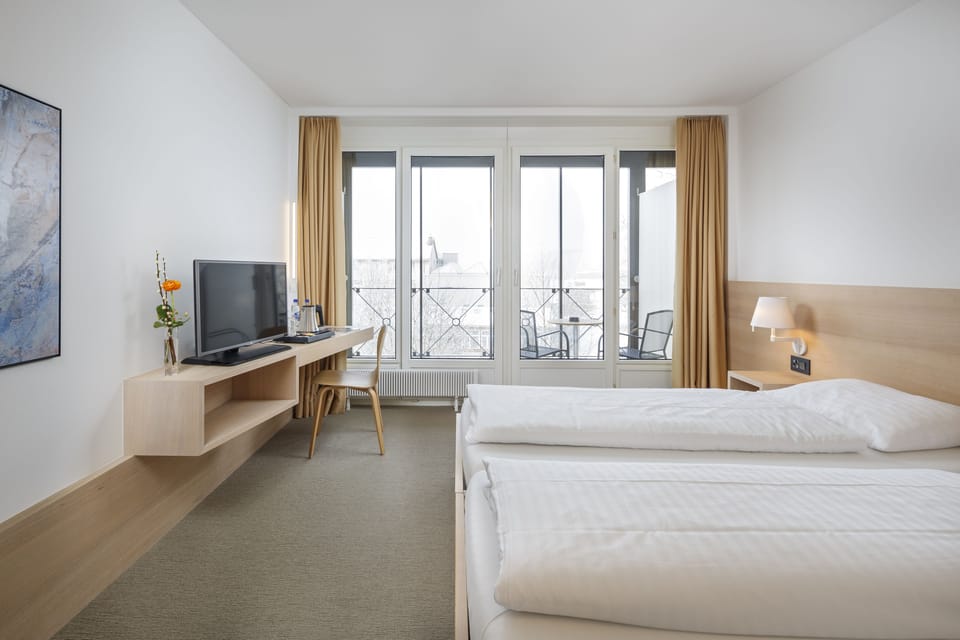 Standard Twin Room, 1 Double Bed | Blackout drapes, free WiFi, bed sheets