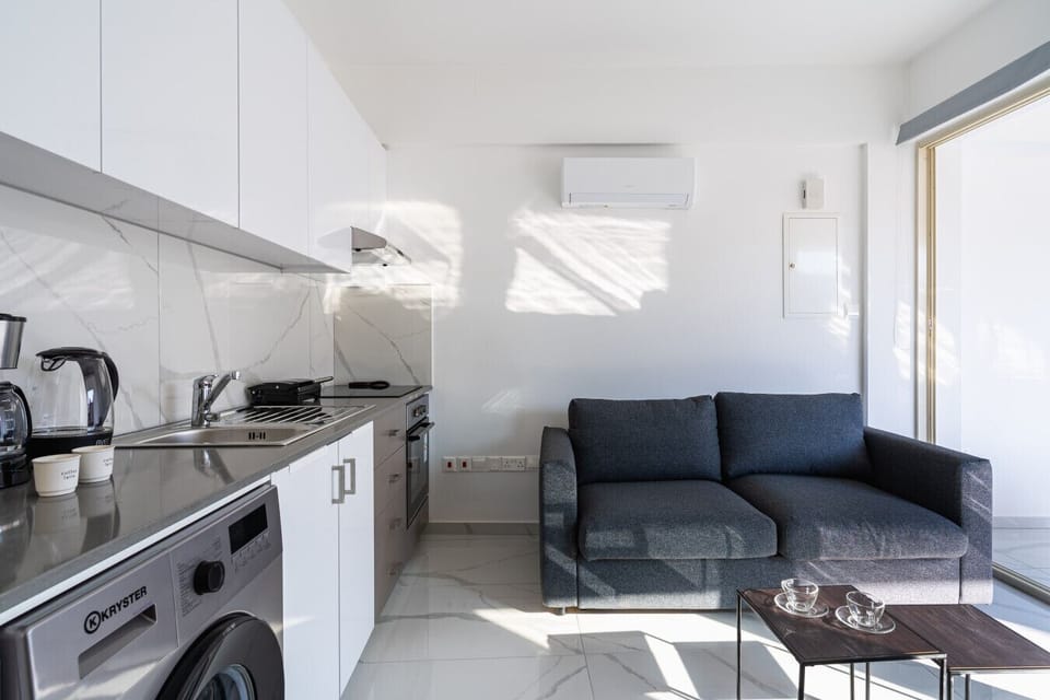 Studio, 1 Double Bed with Sofa bed, Kitchen, City View | Private kitchen | Coffee/tea maker, full-size fridge, oven, stovetop