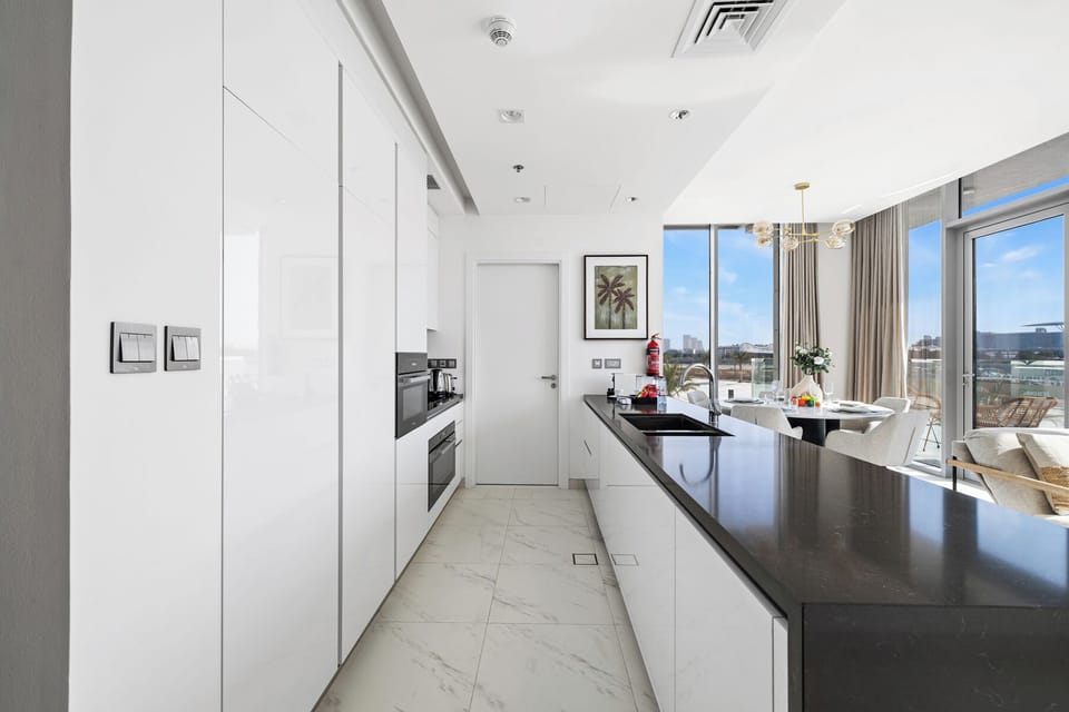 Apartment, Balcony, City View | Private kitchen