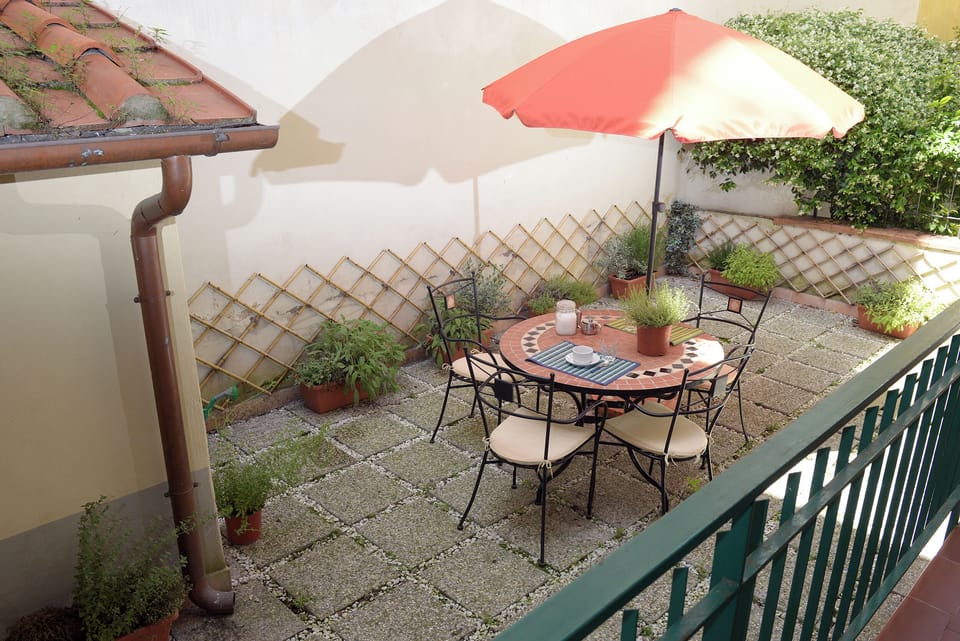 Apartment (1 Bedroom) | Terrace/patio