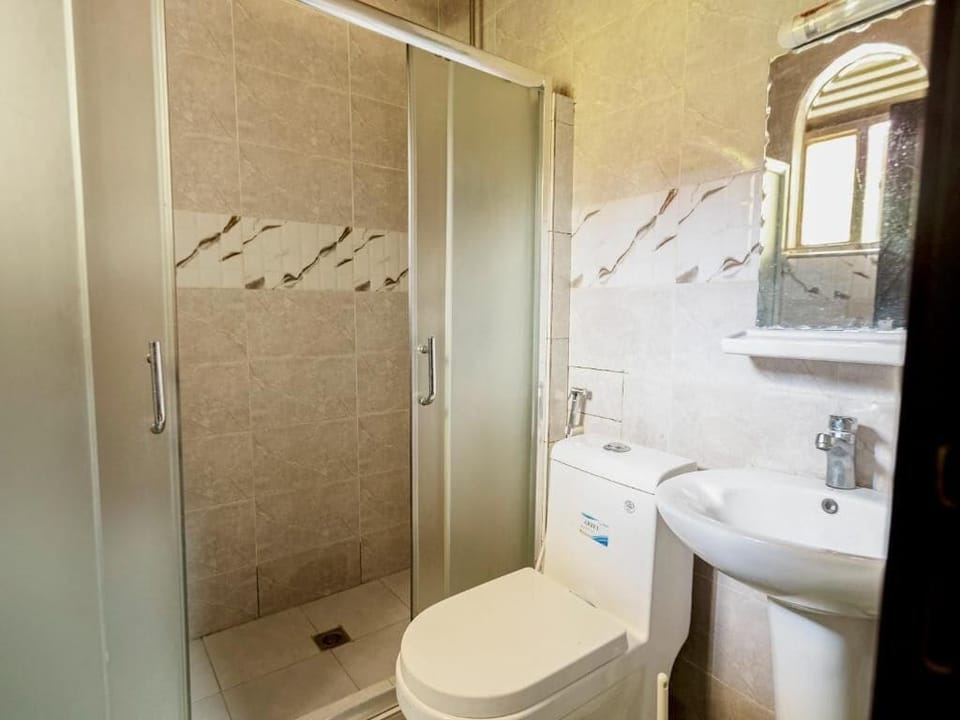 Bathrobes, slippers, bidet