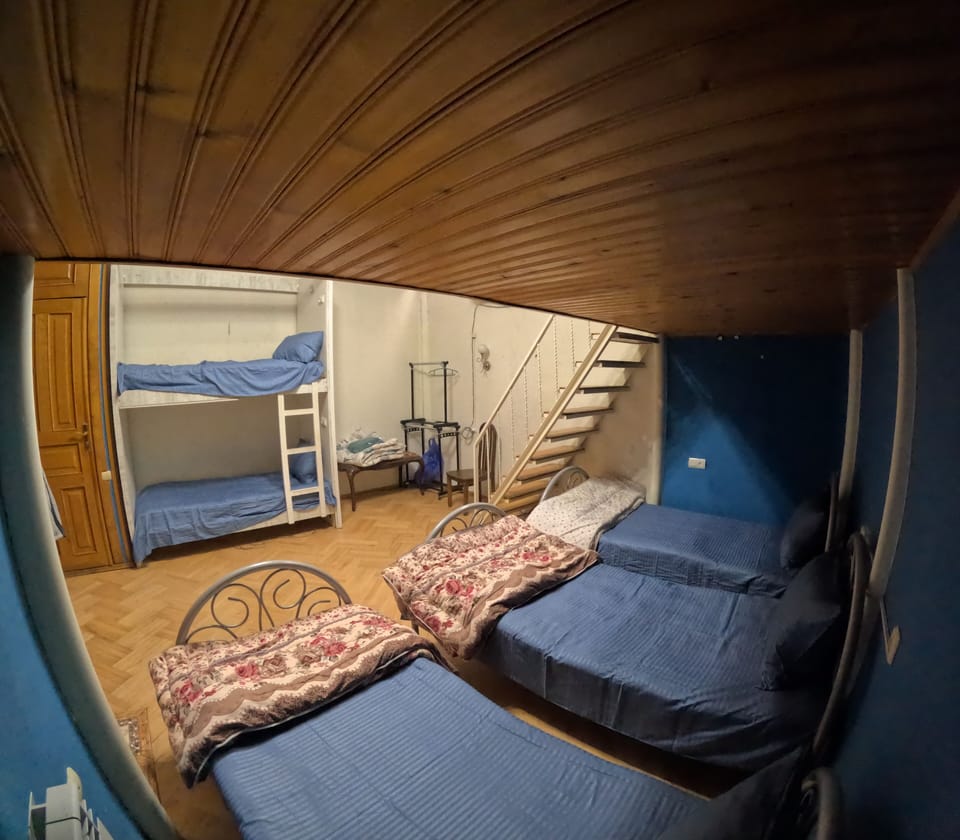 Economy Shared Dormitory | Desk, laptop workspace, blackout drapes, soundproofing