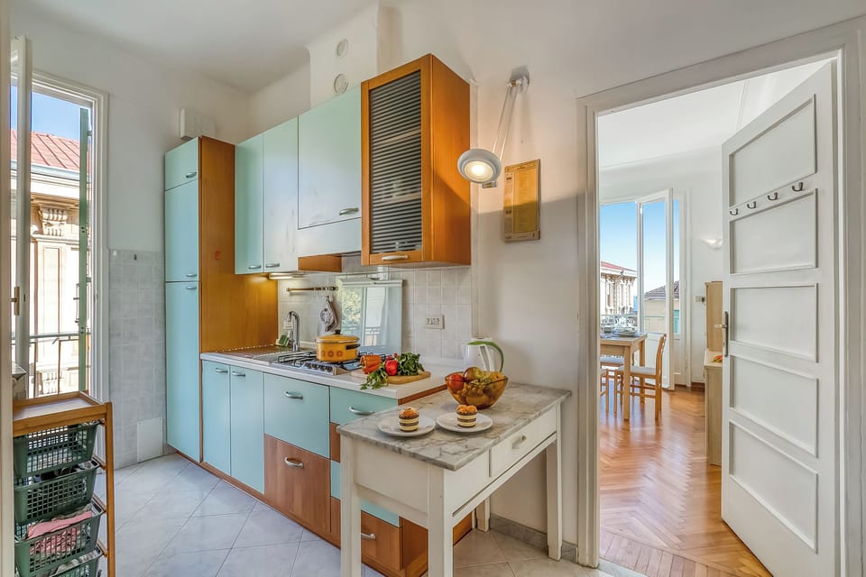 Standard Apartment, Multiple Bedrooms (Appartamento Villa Mary) | Private kitchen | Fridge, stovetop, coffee/tea maker, electric kettle