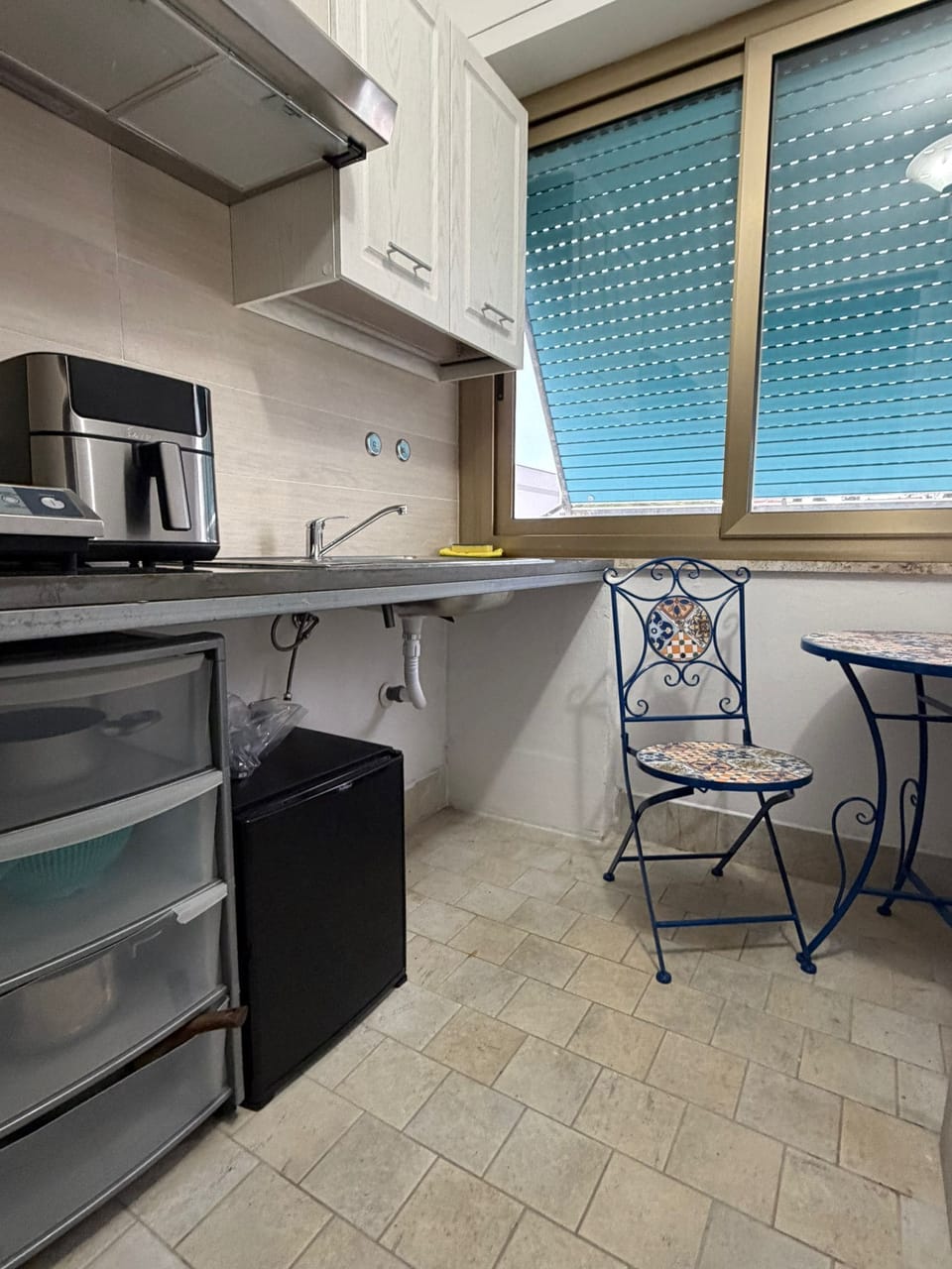 Classic Triple Room, 1 Queen Bed with Sofa bed, Air conditioning, Garden View | Private kitchen | Espresso maker, electric kettle