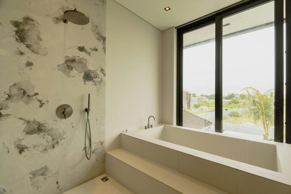 Ultra-Luxe 4BR Seminyak Villa | Enclosed AC Living & Private Pool Villa in Kuta