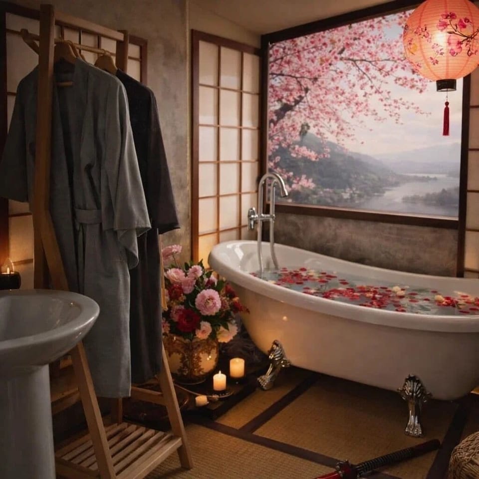Superior Suite, Hill View | Bathroom | Separate tub and shower, free toiletries, hair dryer, soap