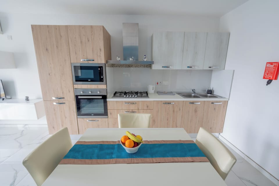 Apartment, City View | Private kitchen