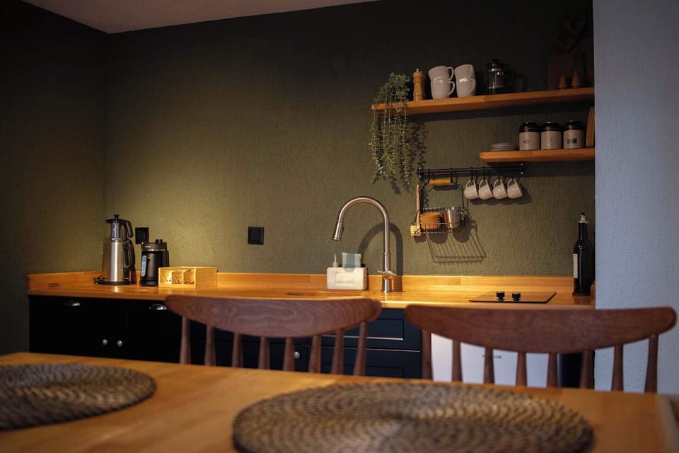 Luxury Bungalow, Private Pool, Garden Area | Private kitchenette | Mini-fridge, stovetop, cookware/dishes/utensils