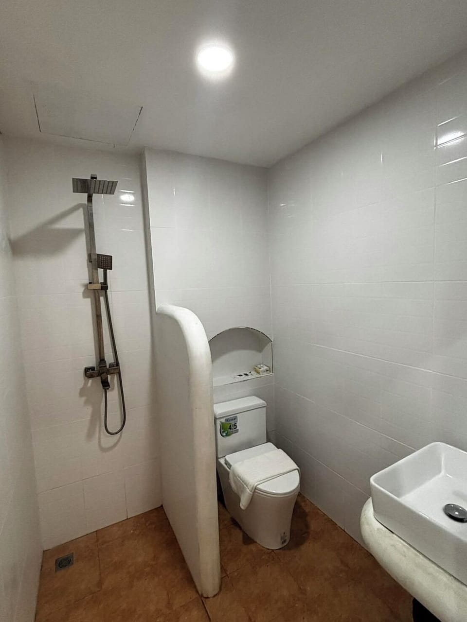 Classic Room | Bathroom | Shower, free toiletries, hair dryer, towels