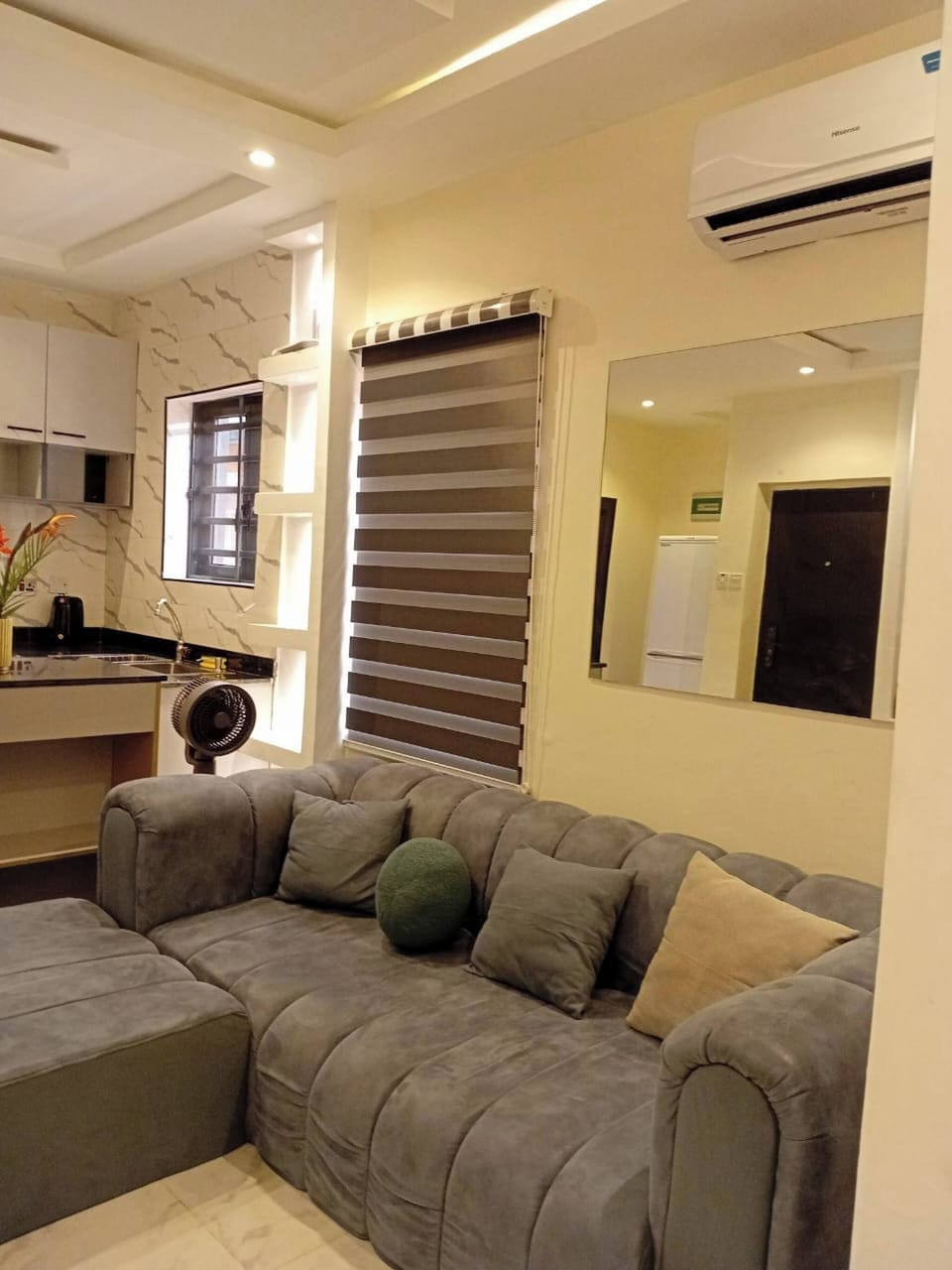 Apartment, 1 Bedroom, Balcony | Living room