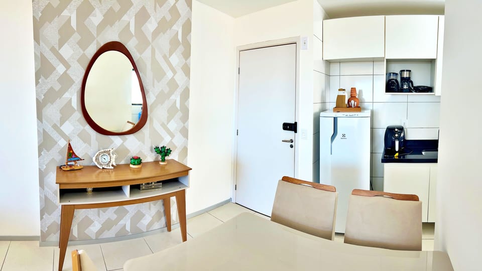 Apartment | Private kitchen | Fridge, stovetop, blender, cookware/dishes/utensils