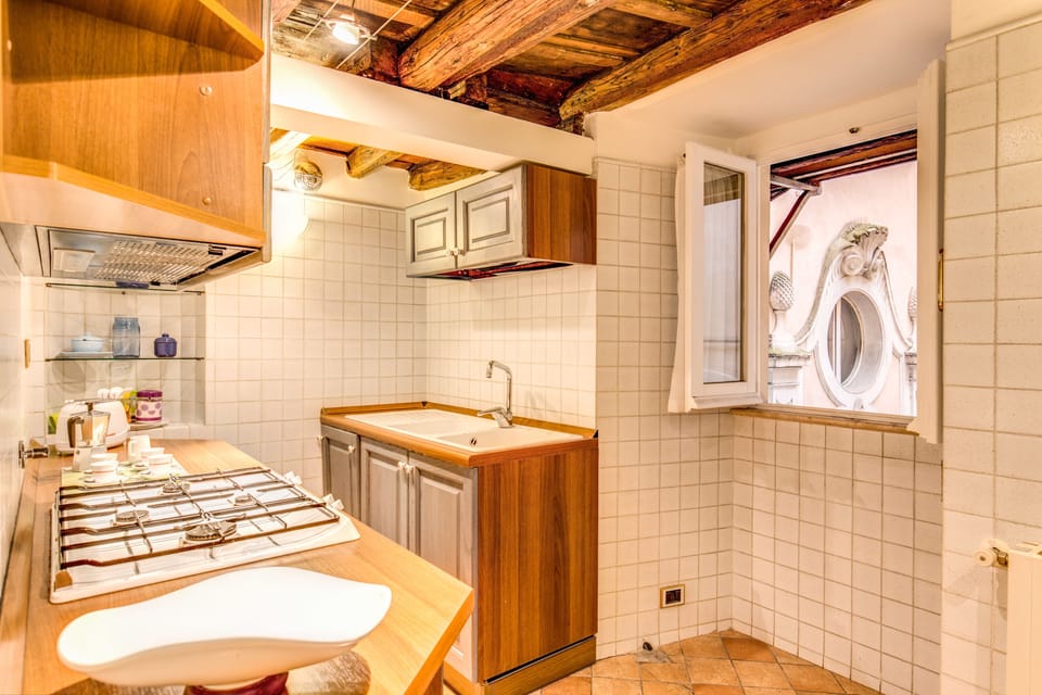 Standard Apartment, 2 Bedrooms, City View | Private kitchen | Full-size fridge, microwave, stovetop, dishwasher