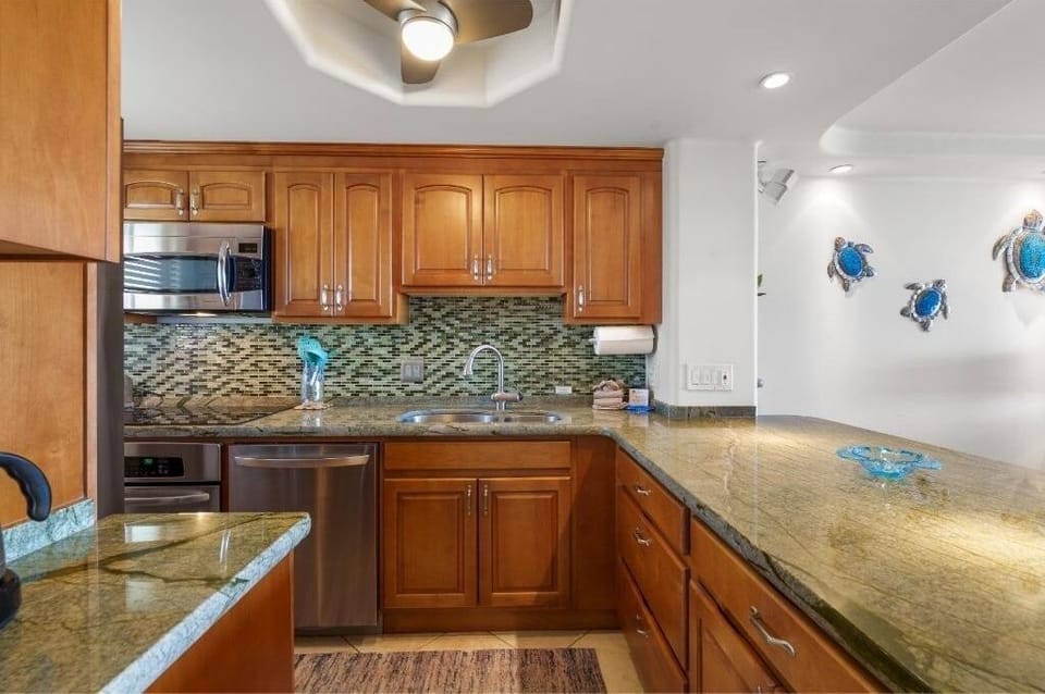 Condo, 2 Bedrooms | Private kitchen | Coffee/tea maker, fridge, oven, toaster