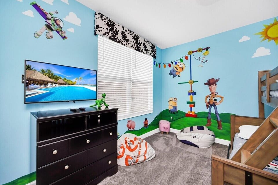 2758bd · Dazzling 5BR Villa in Storey Lake With Pool & Spa Cottage in Kissimmee
