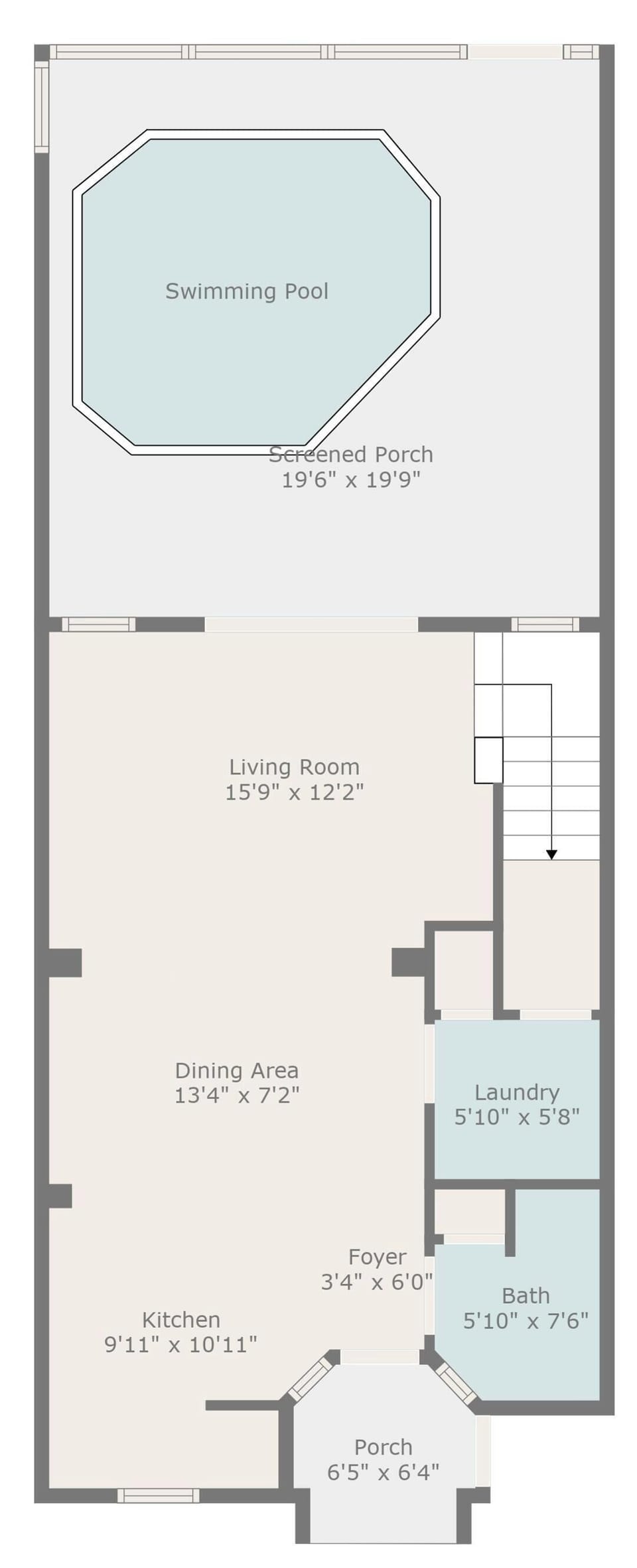 House (3 Bedrooms) | Interior
