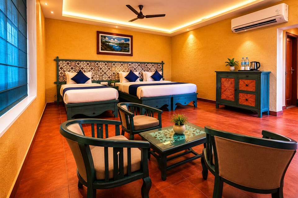 Deluxe Double Room | Iron/ironing board, free WiFi, wheelchair access