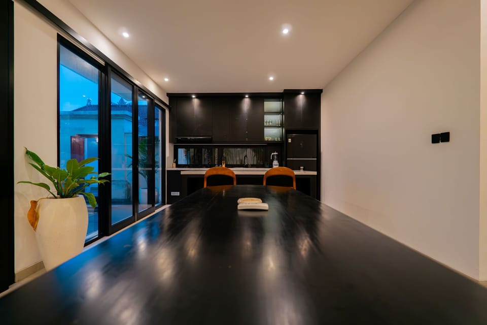 Family Double Room, 2 Bedrooms, Balcony, Pool View | Private kitchen | Fridge, microwave, stovetop, cookware/dishes/utensils