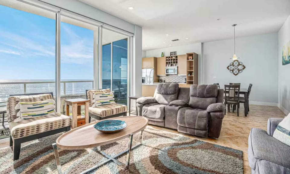 Condo, Multiple Beds, Balcony (Diamond Beach Resort) | Living area